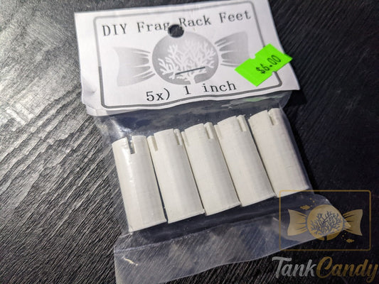 1" DIY Frag Rack Legs (White)