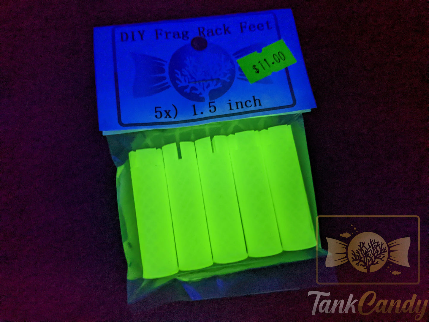 1.5" DIY Frag Rack Legs (GLOW)